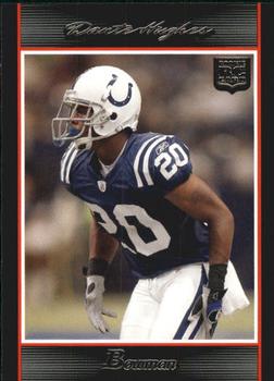 2007 Bowman #201 Dante Hughes Front