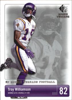 2007 SP Rookie Threads #57 Troy Williamson Front