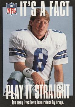 1994 NFL Properties FACT #1 Troy Aikman Front