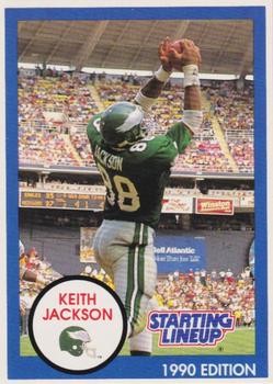 1990 Kenner Starting Lineup Cards #4852015030 Keith Jackson Front