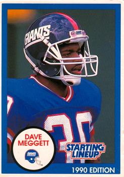 1990 Kenner Starting Lineup Cards #4852013090 Dave Meggett Front