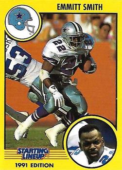 1991 Kenner Starting Lineup Cards #6070018020 Emmitt Smith Front
