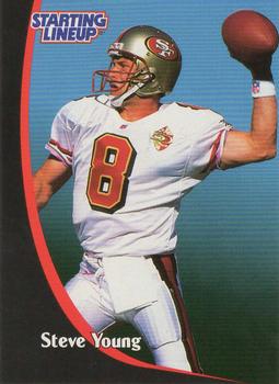 1998 Kenner Starting Lineup Cards #552108 Steve Young Front