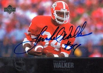 2011 Upper Deck College Football Legends - Autographs #65 Herschel Walker Front
