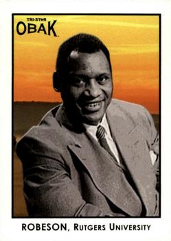 2011 TriStar Obak #53 Paul Robeson Front