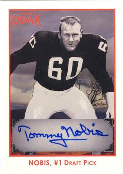 2011 TriStar Obak - Autographs Orange #A28 Tommy Nobis Front