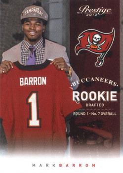 2012 Panini Prestige #262b Mark Barron Front