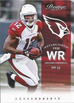 2012 Panini Prestige #6 Andre Roberts Front