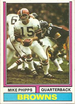 1974 Topps Parker Brothers Pro Draft #87 Mike Phipps Front