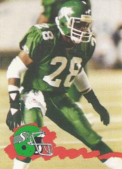 1991 Saskatchewan Roughriders #NNO Sean Dykes  Front