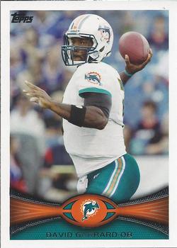 2012 Topps #435 David Garrard Front