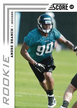 2012 Score - Glossy #303 Andre Branch Front