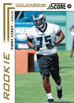 2012 Score - Gold Zone #383 Vinny Curry Front