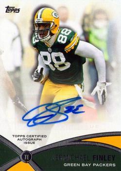 2012 Topps - Prolific Playmakers Autographs #PPA-JF Jermichael Finley Front