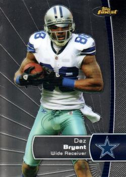 2012 Finest #5 Dez Bryant Front