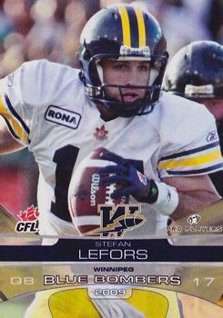 2009 Extreme Sports CFL #82 Stefan LeFors Front