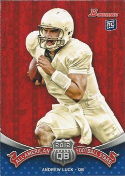 2012 Bowman - All-Americans #BAA-AL Andrew Luck Front