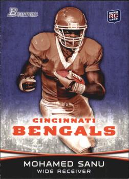 2012 Bowman - Purple #152 Mohamed Sanu Front