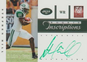 2012 Panini Elite - Rookie Inscriptions Green Ink #33 Stephen Hill Front