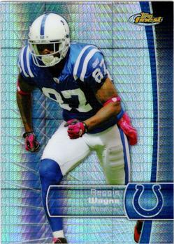 2012 Finest - Prism Refractors #34 Reggie Wayne Front