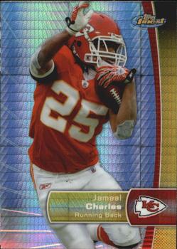 2012 Finest - Prism Refractors #59 Jamaal Charles Front