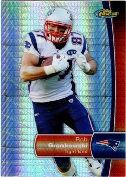 2012 Finest - Prism Refractors #73 Rob Gronkowski Front