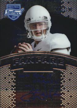 2012 Press Pass Fanfare - Blue #FF-BW1 Brandon Weeden Front