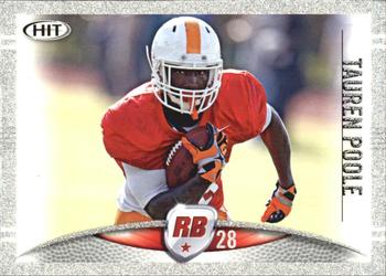 2012 SAGE HIT - Silver #96 Tauren Poole Front