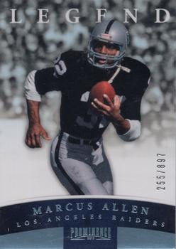 2012 Panini Prominence - Silver #128 Marcus Allen Front