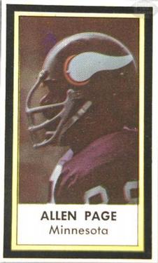1971-72 Dell Photos #NNO Alan Page Front