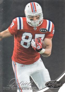 2012 Panini Certified #2 Rob Gronkowski Front