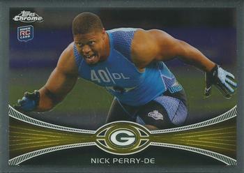 2012 Topps Chrome #185 Nick Perry Front