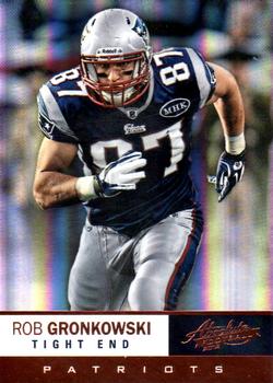 2012 Panini Absolute #35 Rob Gronkowski Front