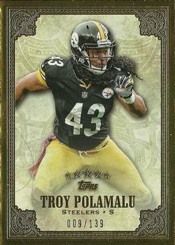 2012 Topps Five Star #37 Troy Polamalu Front