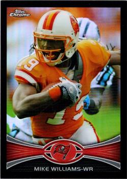 2012 Topps Chrome - Black Refractors #84 Mike Williams Front