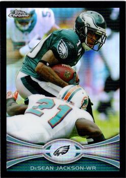 2012 Topps Chrome - Black Refractors #92 DeSean Jackson Front