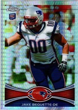 2012 Topps Chrome - Prism Refractors #42 Jake Bequette Front