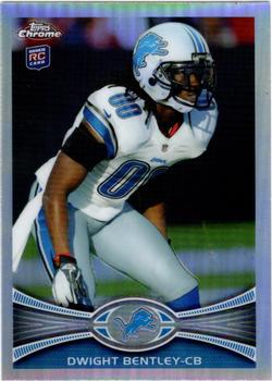 2012 Topps Chrome - Refractors #90 Dwight Bentley Front