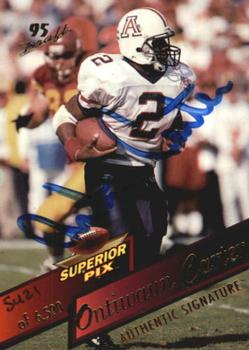 1995 Superior Pix - Autographs #95 Ontiwaun Carter Front