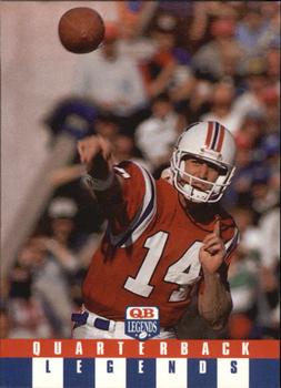 1991 Quarterback Legends #17 Steve Grogan Front
