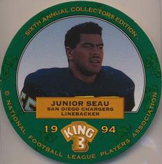 1994 King B Discs #20 Junior Seau Front