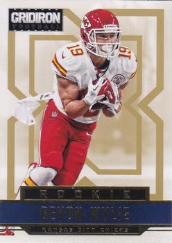 2012 Panini Gridiron - Gold X's #230 Devon Wylie Front