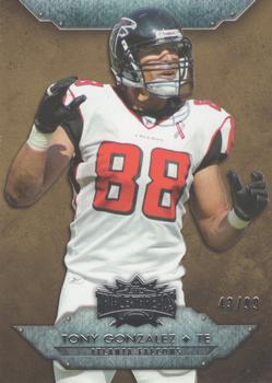 2012 Topps Triple Threads - Gold #36 Tony Gonzalez Front