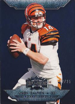 2012 Topps Triple Threads - Sapphire #96 Andy Dalton Front