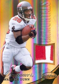 2012 Panini Certified - Mirror Gold Materials #245 Warrick Dunn Front