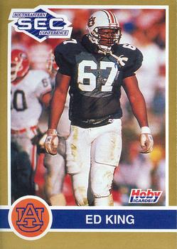 1991 Hoby Stars of the SEC #39 Ed King Front