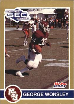 1991 Hoby Stars of the SEC #225 George Wonsley Front