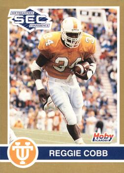 1991 Hoby Stars of the SEC #324 Reggie Cobb Front