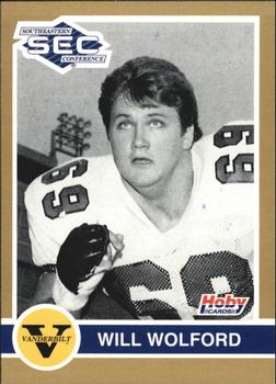 1991 Hoby Stars of the SEC #346 Will Wolford Front