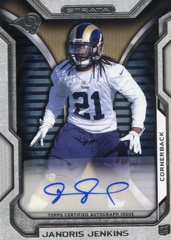 2012 Topps Strata (Hobby) - Rookie Autographs #RA-JJ Janoris Jenkins Front